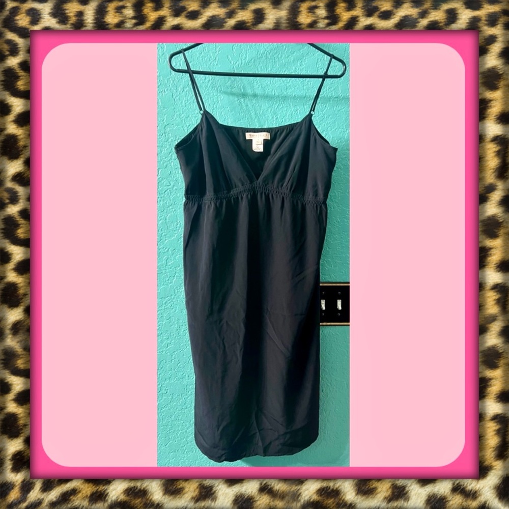 👑✅PRICE FIRM✅ Black Spaghetti Strap Dress. NWOT